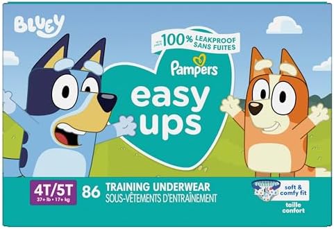 Pampers, Easy Ups Training Underwear Boys Size 4T/5T, 1 Pack (Count of 86) — view 14