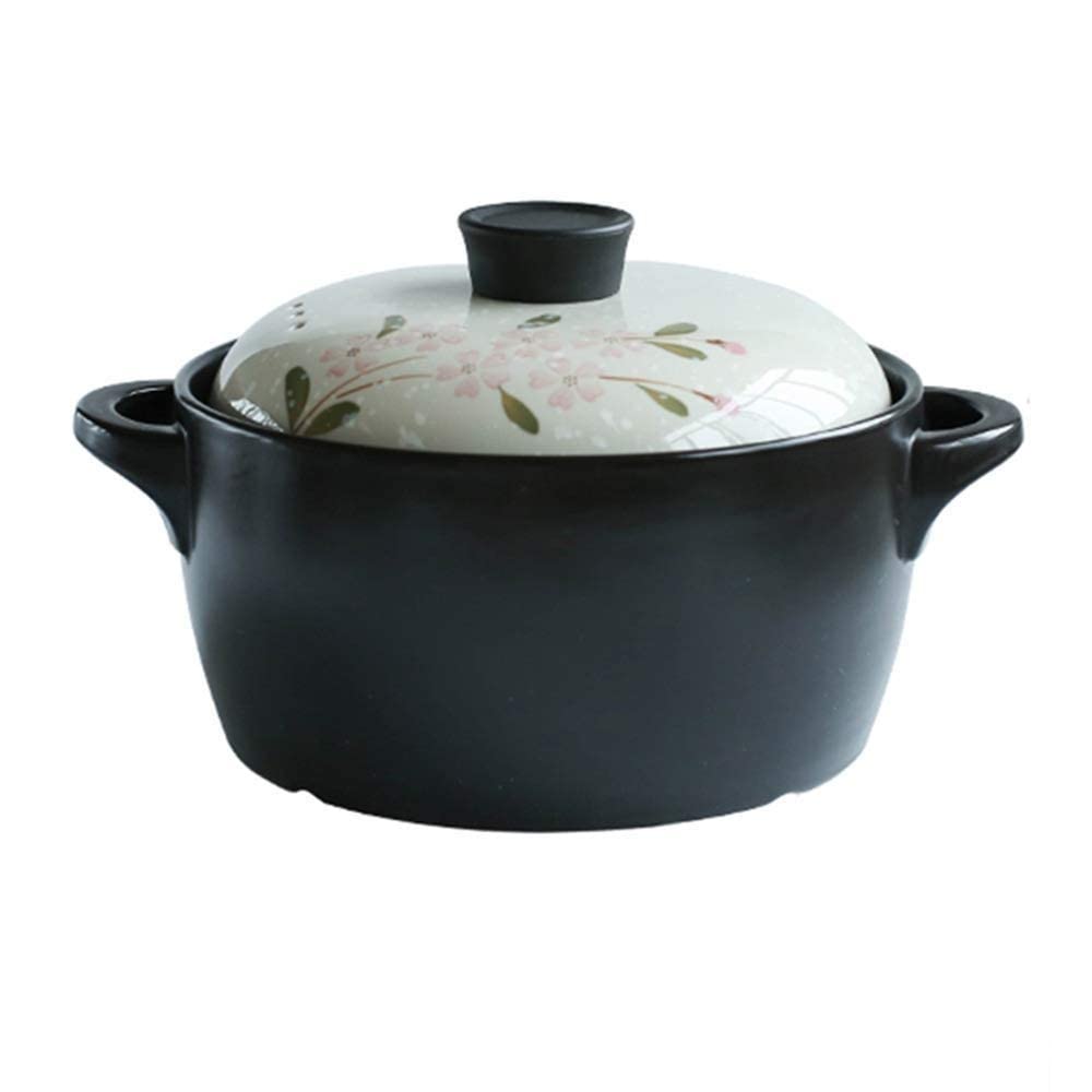 Padella in ghisa smaltata - Casseruola con coperchio - Pentola smaltata - Forno olandese in ghisa smaltata con coperchio