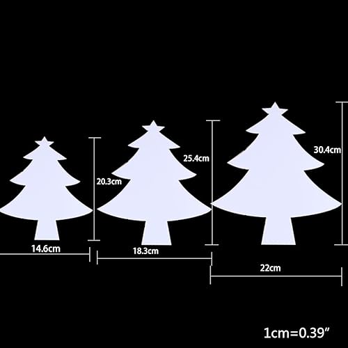 Miniatura 3 de Harlotte - Molde de plástico creativo para tartas de cumpleaños, para hornear, corona de árbol de Navidad y ropa de bebé, diseño de forma – 01 arco