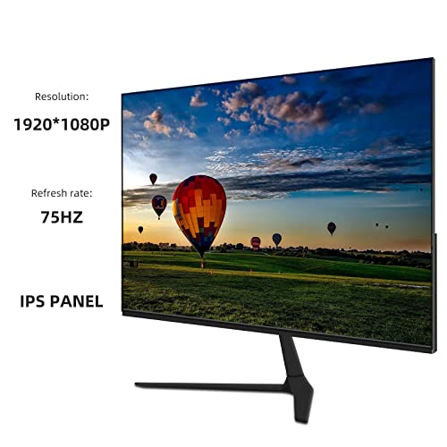 Htnzirl Usb-C Monitor, 24 Inch Gaming Monitor Fhd 1080P 75Hz, Ips Monitor W/G-Sync & Freesync,15W Power Delivery, Dp Hdmi And Usb Port, Vesa, Tiltable #TOP2
