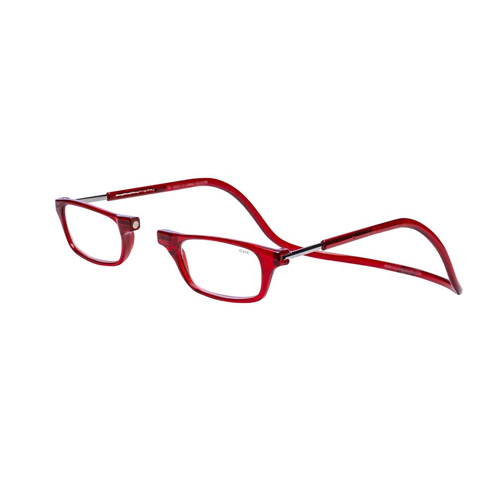 CliC Magnetic Reading Glasses, Computer Readers, Replaceable Lens, Adjustable Temples, Original