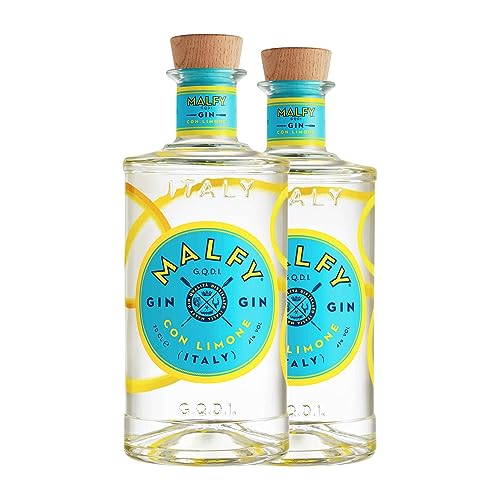 Ginebra Malfy Gin Limone 70 cl (Caja de 2 Botellas de 70 cl)
