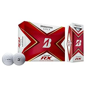 Bridgestone Golf Bridgestone 2020 Tour B RX Pelotas de Golf 1 docena, Color Blanco, 14 x 19 x 5 cm, 272 g