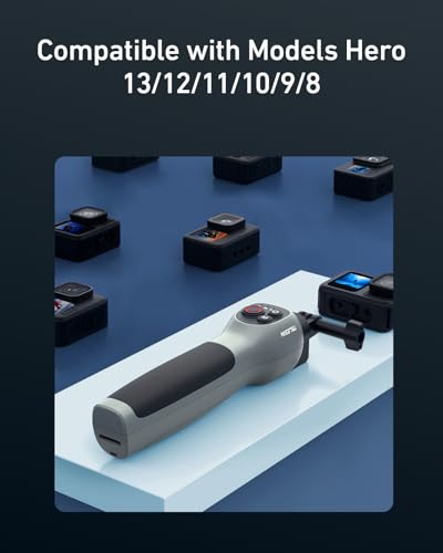 Image of Underwater Bluetooth Selfie Stick for GoPro Hero 13 12 11 10 9 8, 33inch Waterproof Extendable Pole with Remote, 21 Hours Shooting for Diving Surfing Snorkeling, Perfect for Stunning Underwater Shots