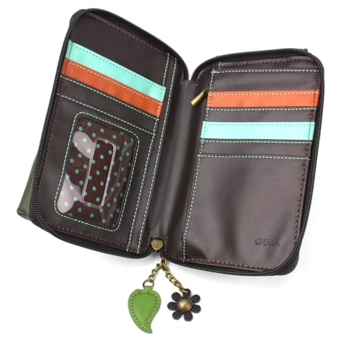 Image of CHALA Wallet Crossbody Cell Phone Purse - Women Faux Leather Multicolor Handbag with Adjustable Strap
