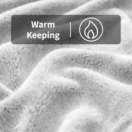 FY FIBER HOUSE Flanell Fleece Decken, extra weiche Flauschige Kuscheldecken, leichte… – Ansicht 4