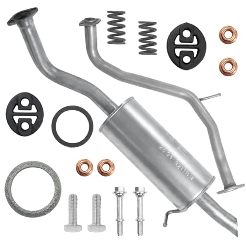 Polmo Schalldämpferset Auspuffanlage Auspuff für Auris 1 I E150 2006-09/2012 1.33 1.4 1.6