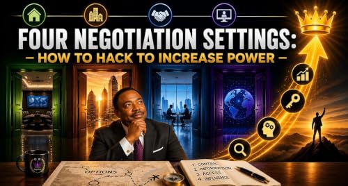 &ldquo;Four Negotiation Settings - How to Hack to Increase Power&rdquo;
