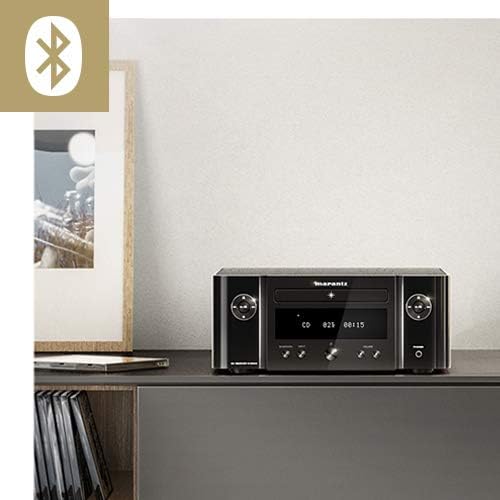 Marantz Melody M-CR412 in black with Bluetooth icon