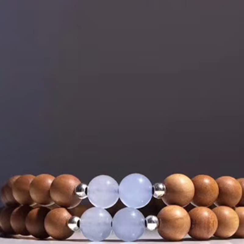 Amazon.com: xiexuelian 印度老山檀香手串花儿108颗6/8mm佛珠手链念珠