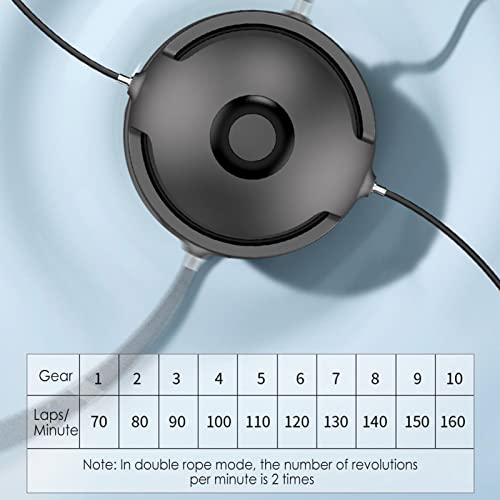 Máquina de pular corda inteligente, máquina de pular de corda ajustável de 1 a 10 níveis | Ajuste de