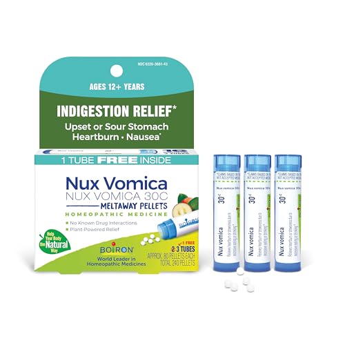 Boiron Nux Vomica 30C Homeopathic Medicine