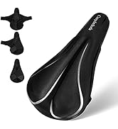 Bike Seat Cover padded, Extra Soft Comfort Bike Saddle Cover Cushion,Non-Slip Gel Pad Seat for Ro...