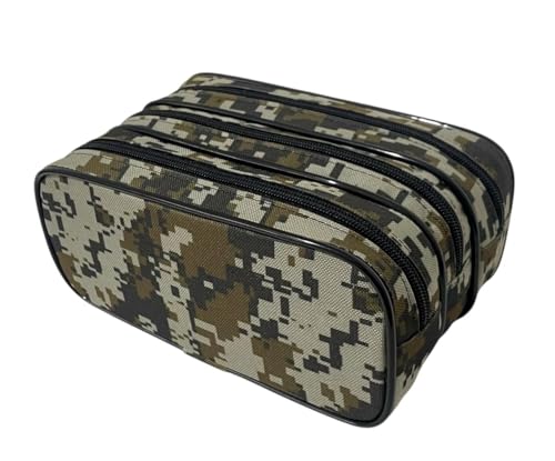 Estojo Escolar Triplo Camuflado Estojos Kids