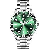 【Résistant à l'eau au quotidien】 La montre est étanche à 49 m et peut supporter la sueur, la pluie accidentelle ou les éclaboussures d'eau. Et il est résistant aux rayures et offre une sensation de douceur. La sangle durable est entièrement flexible et maintient le poignet ventilé.