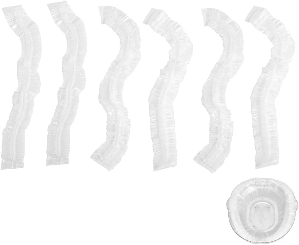 20 Pack Sitz Bath Cover Liner Disposable Sitz Bath Liner Cover Bags for Hemorrhoids Toilet Seat Postpartum Care Perineal Soaking Women Collapsible Sits Bath Kit