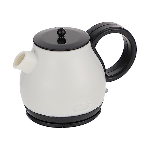 NUSITOU Casa De Boneca Chaleira Elétrica Em Miniatura Chaleira De Café Brinquedos Casa De Boneca E Á