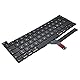Pardarsey Ersatz Deutsch QWERTZ Tastatur kompatibel mit MacBook Pro 16 Zoll mit Touch Bar A2141 veröffentlicht 2019 +Tastatur Schrauben+Schraubendreher
