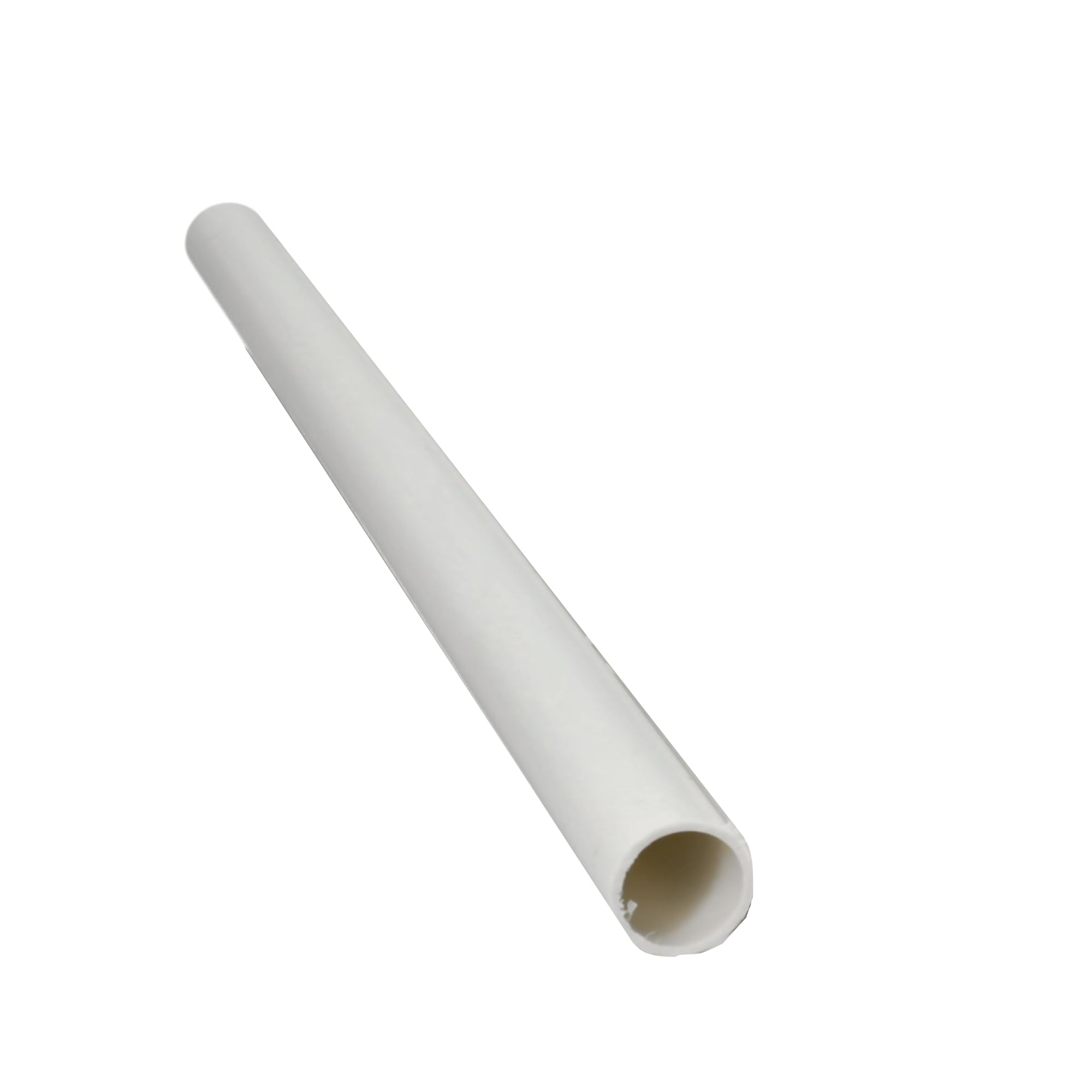 Jandei - Lot de 10 tubes pour câbles en PVC rigide blanc d'une longueur de 1 mètre. Diamètre 16 mm. Couverture de câble avec agrafes de fixation, coude à 90 degrés, manchons et courbures d'assemblage.