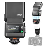 Godox iT32 TTL HSS Flash for Sony with X5-S Trigger, 1/80000s HSS 2.4G Wireless Off-Camera Kit, Magnetic Quick Release & USB-C for Portrait Wedding Event Photography