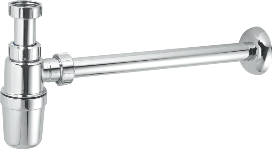 McAlpine CP Basin Kit | Durable Bottle Trap & 32mm Waste Pipe - A32UK-CP