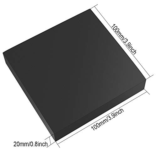 10 Pack Anti-Vibration Washer Mat, Shock Absorbing Washer Pads, Non-Skid Protector Mat for Washing Machine Dryer Treadmill Compressor Furniture - Thumbnail 3