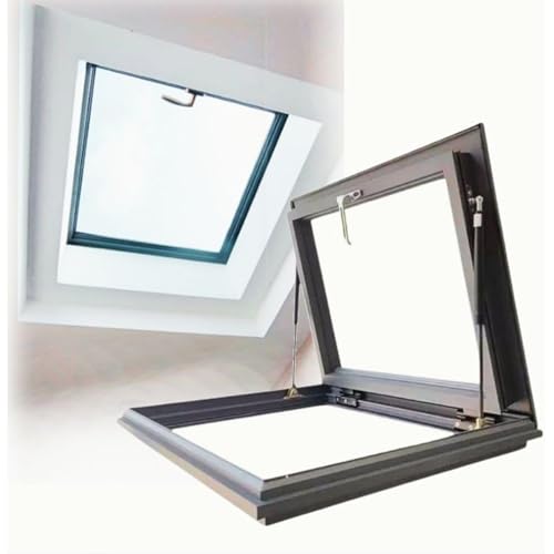 1pc Customizable Skylight Roof Hatch - Durable Access Door for Attics, Basements & Roofs(86.3x91.5cm)