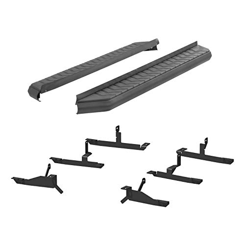 ARIES AeroTread estribos negros SUV aluminio 5x73 pulg miniatura 1