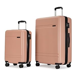 PRIMICIA PRIMICIA GinzaTravel 3-teiliges Gepäck-Set, erweiterbare Koffer mit 4 Rollen, PC+ABS, langlebig, Hardside, Gepäck-Sets TSA-Schloss, Champagner, 2-Piece Set(20"/29"), Reisekoffer, robust, kratzfest, PRIMICIA PRIMICIA GinzaTravel 3-teiliges Gepäck-Set, erweiterbare Koffer mit 4 Rollen, PC+ABS, langlebig, Hardside, Gepäck-Sets TSA-Schloss, Champagner, 2-Piece Set(20"/29"), Reisekoffer, robust, kratzfest,