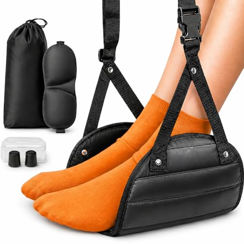 3-in-1 Foot Hammock with Eye Mask Kit