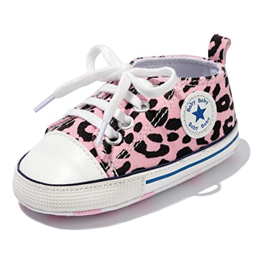 Kidsun Infant Baby Boys Girls Sneaker Pu Leather Soft Sole Anti-Slip Newborn Moccasins Toddler Casual Canvas Shoes First Walker Crib Shoes #TOP22