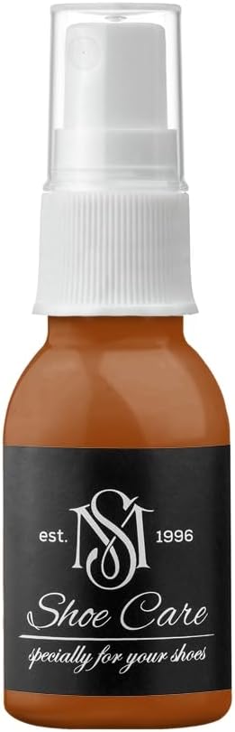 Nutritive Leather Spray - NCS S 4550-Y60R Darkest Cordovan - Deep Conditioning & Shoe Color Restoration for Smooth Leather by MAVI STEP - 1.70 fl oz / 50 ml