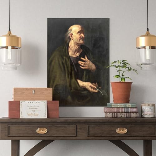 Impression sur toile Saint Barthélemy Rubens pour décoration murale de chambre