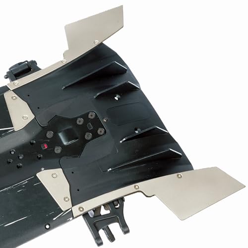 Image of Titanium Sparking Skid Plate Guard for Arrma 6S 1 /7 Infraction /Limitless /Felony | 2mm Thick Chassis Armor Undershield Protector,Skid Plate Protect Chassis Upgrade Part Bottom Cover-Titanium A