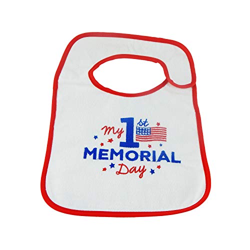 Hello Baby Wonder Memorial Day & July 4th Bib Set - 2pk2