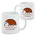 Professional Cat Herder Funny Ceramic Coffee Mug, Novelty Gift Mugs for Coffee, Tea and Hot Drinks, 11oz, White