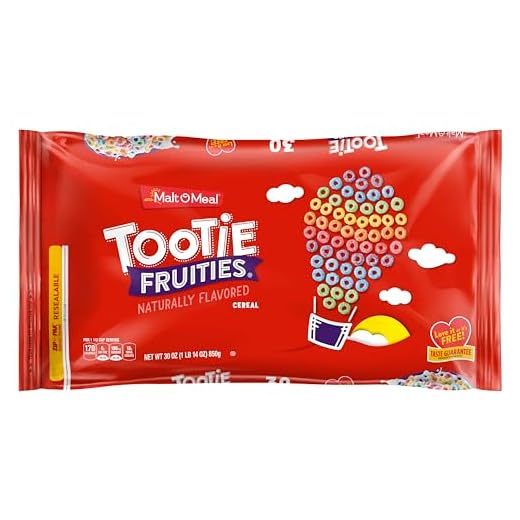 Malt-O-Meal Tootie Fruities Breakfast Cereal for Kids, 30 oz Bag