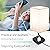 Table Lamp Dimmable cozoo USB Bedside Table Desk Lamp with 2 USB Charging Port(A+C) 2 Outlet,Nightstand Lamp with Charger Base White Fabric Shade,LED Touch Lamp for Bedroom/LivingRoom/Dorm/Home Office
