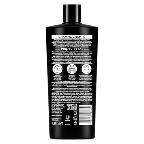 TRESemmé Lamellar Shine szampon do włosów, bez życia i wyciszania, 685 ml