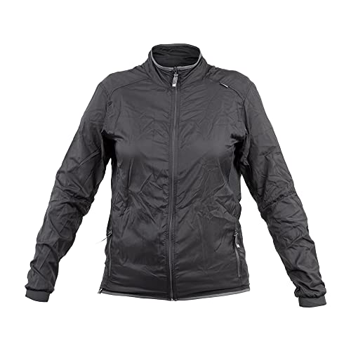 Jaqueta Corta-Vento Fluid CURTLO - Feminino, tam. GG, cor chumbo