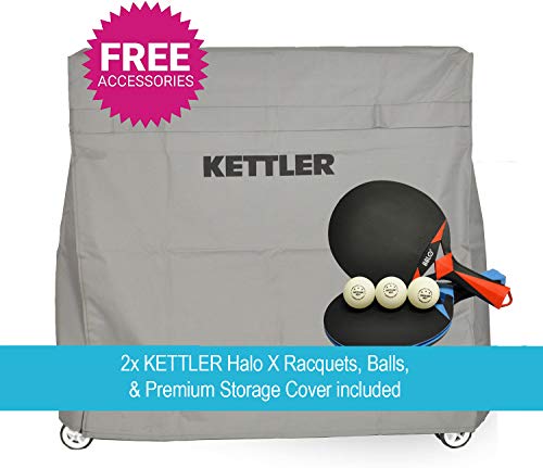 Kettler Cabo Outdoor Table Tennis 2X Player Bundle #TOP5