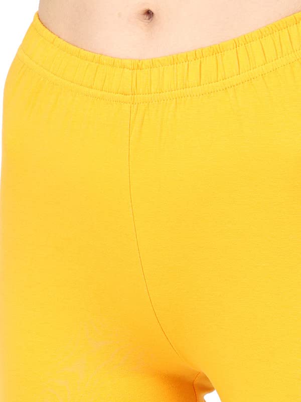 Image of Robinbosky Premium Stretchable Cotton Capri Legging for Women | Suitable for Formal wear & Casual wear | High-End Elastic Makes. The Leggings Squat Proof and Durable for Travel, Yoga, & Workout.