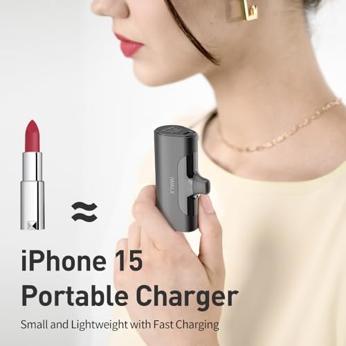 iWALK Portable Charger for iPhone 17/16/15 USB-C Small Power Bank 20W 4,500mAh Fast Charging Battery Pack Compatible with iPhone 15/16/16/17 Plus/17 Pro/17 Pro Max, Samsung Galaxy S25/S24/S23 Android - 3