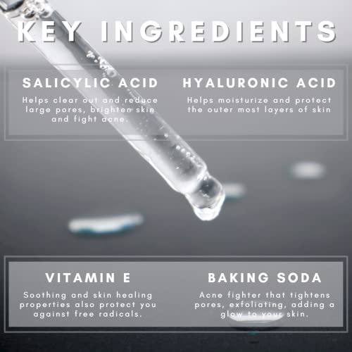 Livweli 2% Salicylic Acid Serum - Exfoliating Acne Skin Care - Promotes Smooth, Bright Skin - Vegan Friendly & Cruelty Free | 30Ml #TOP4