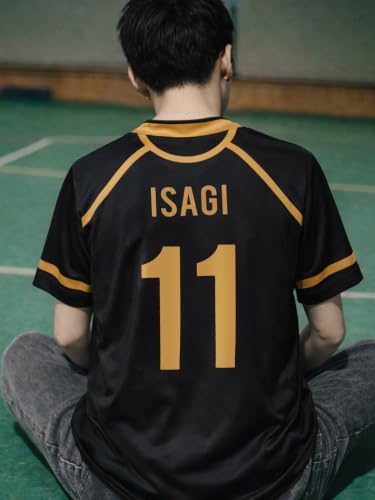 Image of ComicSense Unisex Anime Jersey T Shirts for Men & Women, Munchen #11 Printed Anime Jersey Tees