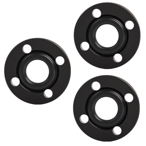 Podoy Angle Grinder Outer Lock Nut 5/8-11 Metal Flange Nut Compatible with DeWalt Milwaukee Makita Bosch Ryobi Black & Decker Fits 4.5