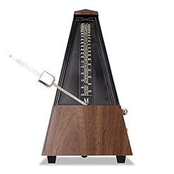 TAMUME Bois-Coloré Antique Cru Pyramide Style Renforcé plastique Metronome 40-208 BPM Tempo Minuteur Musique Intégré… - Les Beatles, Paul McCartney, John Lennon, RIngo Starr, George Harrison TAMUME Bois-Coloré Antique Cru Pyramide Style Renforcé plastique Metronome 40-208 BPM Tempo Minuteur Musique Intégré… – Image 3