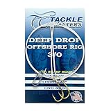 Deep Drop Hi Low Saltwater Fishing Rig (3/0, Bait Hook)