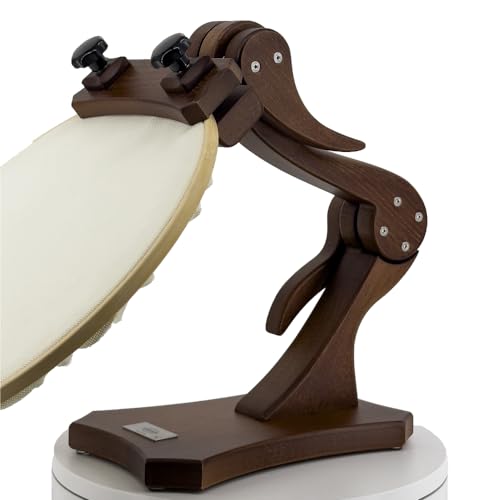 Embroidery Hoop Holder, Frame and Q-Snap Stand - The Oak Adjustable Wooden Lap and Frame Stand for Cross Stitch and Needlework, Handmade Natural Wood Q-Snap Compatible Stand W-Stands