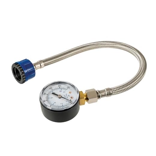 Silverline Mains Water Pressure Test Gauge